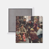 Heimische Marine Magnet (Vorderseite/Rückseite)