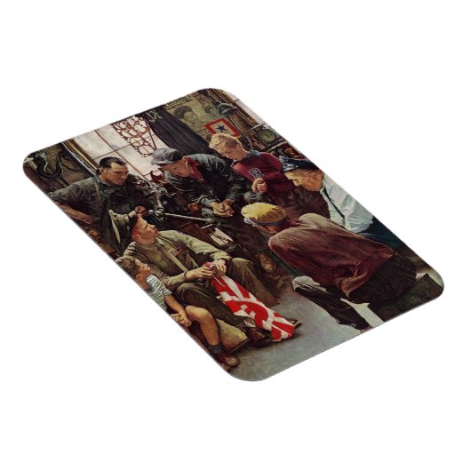 Heimische Marine Magnet (Rechte Seite)