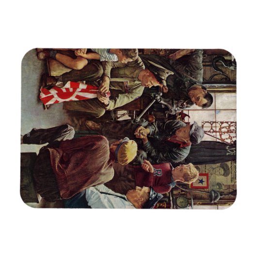 Heimische Marine Magnet (Horizontal)