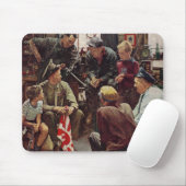 Heimische Marine Mousepad (Mit Mouse)