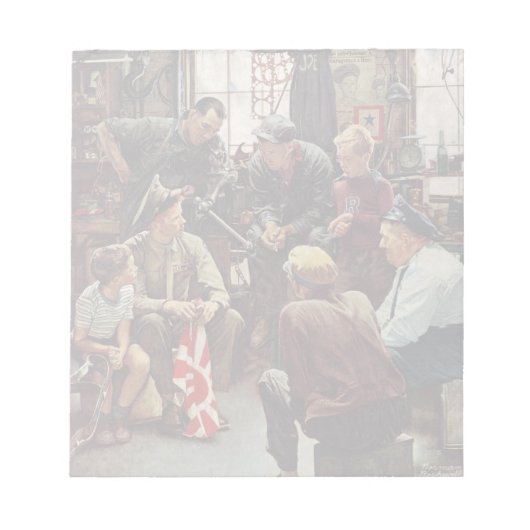 Heimische Marine Notizblock (Vorderseite)