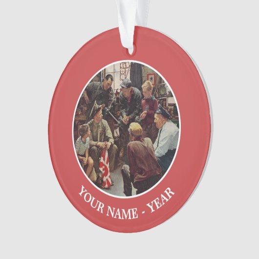 Heimische Marine Ornament (Vorderseite)