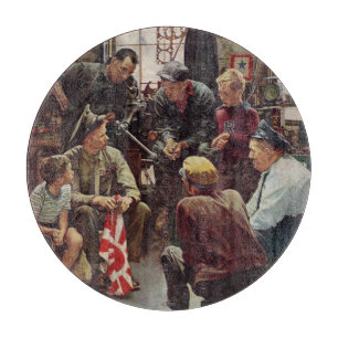 Heimische Marine Schneidebrett