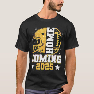 Heimkehr 2025 Hoco Football-Mutter Mama Mädchen Fo T-Shirt