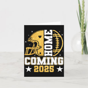 Heimkehr 2025 Hoco Football-Mutter Mama Mädchen Fu Karte