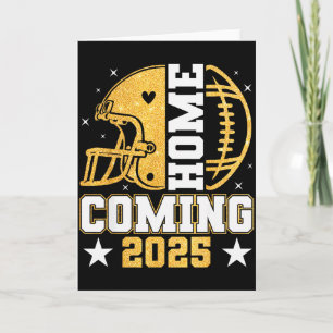 Heimkehr 2025 Hoco Football-Mutter Mama Mädchen Fu Karte