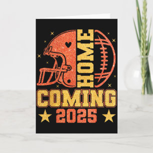 Heimkehr 2025 Hoco Fußball Mama Mädchen Orange Gol Karte