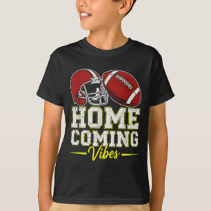 Heimkehr-Stimmung Für Teens Football-Spiel-Outfits T-Shirt