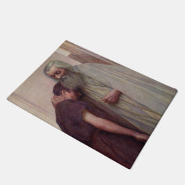 Heimkehr (Vater und Sohn) Fußmatte