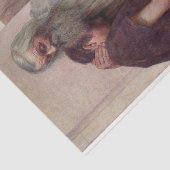 Heimkehr (Vater und Sohn) Seidenpapier (Ausschnitt)