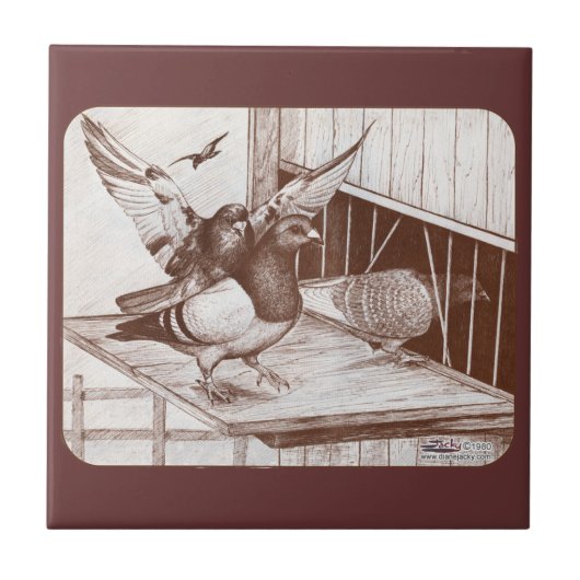 Heimkinder Fliese (Vorderseite)