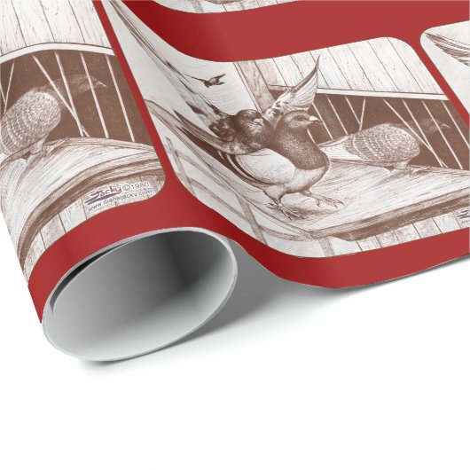 Heimkinder Geschenkpapier (Rolleneckpunkt)