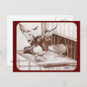 Heimkinder Postkarte (Vorne/Hinten)