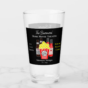 Heimkino-Bier-Sodawasser-Trinkgläser Glas