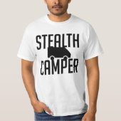 Heimlichkeits-Camper T-Shirt (Vorderseite)