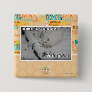 Heimlichkeits-Miezekatze 1 Button