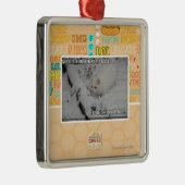 Heimlichkeits-Miezekatze 1 Ornament Aus Metall (Rechts)