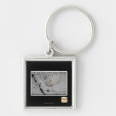 Heimlichkeits-Miezekatze 1 Schlüsselanhänger (Vorne)