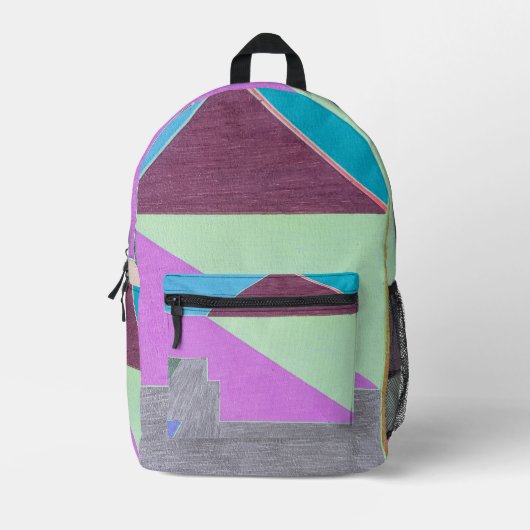 Heimreise Bedruckter Rucksack (Vorderseite)