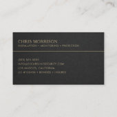 Heimsicherheit Visitenkarte (Rückseite)