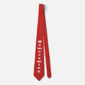 Heimspielerin Necktie Krawatte (Vorderseite)