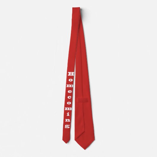 Heimspielerin Necktie Krawatte (Rückseite)