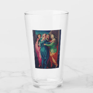 Heimsuchung der Jungfrau von Pontormo  Glas