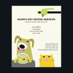 Heimtierbetrieb Flyer<br><div class="desc">Mit diesem niedlichen und farbenfrohen Flyer können Sie sich über Ihr Heimtierpflegesegment informieren. Werben Sie für Ihr Haustier Sitzen,  Hundewandern,  Vögel- und Fischpflege. Bitte kontaktieren Sie mich,  wenn das Layout geändert werden soll,  um eine andere Textkonfiguration zu ermöglichen.</div>