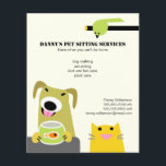 Heimtierbetrieb Flyer<br><div class="desc">Mit diesem niedlichen und farbenfrohen Flyer können Sie sich über Ihr Heimtierpflegesegment informieren. Werben Sie für Ihr Haustier Sitzen, Hundewandern, Vögel- und Fischpflege. Bitte kontaktieren Sie mich, wenn das Layout geändert werden soll, um eine andere Textkonfiguration zu ermöglichen.</div>