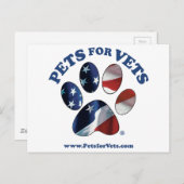 Heimtiere für Heimtiere Postkarte (Vorne/Hinten)