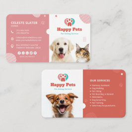 Heimtiere, tierärztliche Klinik, Tierärzte, Hausti Visitenkarte