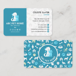 Heimtiere, tierärztliche Klinik, Tierärzte, Hausti Visitenkarte