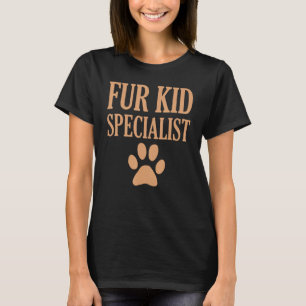 Heimtiere Tiere Katze Fur Kid-Spezialist T-Shirt