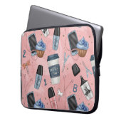 Heimunterricht für Mädchen Laptopschutzhülle (Vorderseite Links)