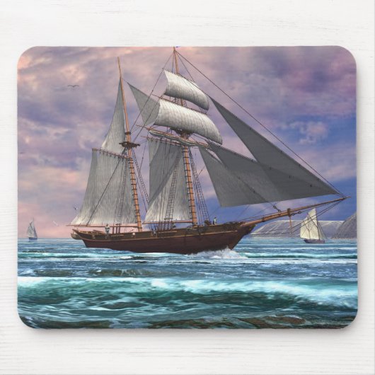 heimwärts gesprungen mousepad (Vorne)
