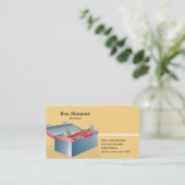 Heimwerker 2 visitenkarte (Stehend Vorderseite)