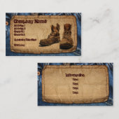 Heimwerker, Bau, Maintenace Arbeitskraft Visitenkarte (Vorne/Hinten)