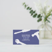 Heimwerker-/Bau-Visitenkarte Visitenkarte (Stehend Vorderseite)