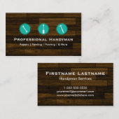 Heimwerker-Baugewerbe-Karten Visitenkarte (Vorne/Hinten)