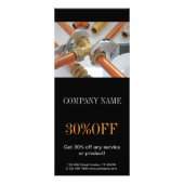 Heimwerker-Bauklempnerarbeit bearbeitet Klempner Werbekarte (Vorne)