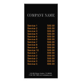 Heimwerker-Bauklempnerarbeit bearbeitet Klempner Werbekarte (Hinten)