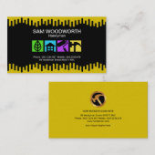 Heimwerker-Bratenfett-Farben-spezieller Visitenkarte (Vorne/Hinten)