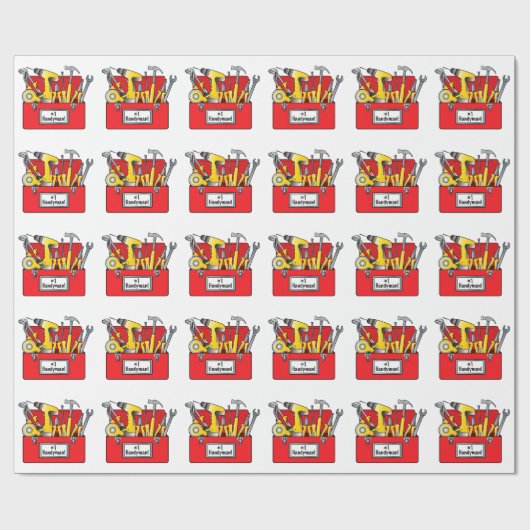 Heimwerker der Nr.-eine Geschenkpapier (Flach)