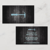 Heimwerker-Hammer Visitenkarte (Vorne/Hinten)