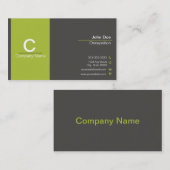 Heimwerker oder Visitenkarte des erfahrenen (Vorne/Hinten)