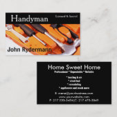 Heimwerker-Reparatur-Dienstleistungen Visitenkarte (Vorne/Hinten)