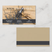 Heimwerker-Schlosser-Tischler-Haus-Sorgfalt Visitenkarte (Vorne/Hinten)