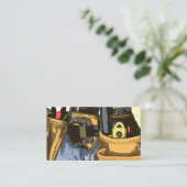 Heimwerker-Seitenentwurf einfache zwei Visitenkarte (Stehend Vorderseite)