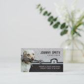 Heimwerker-Slogan-Visitenkarten Visitenkarte (Stehend Vorderseite)