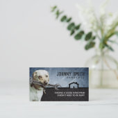 Heimwerker-Slogan-Visitenkarten Visitenkarte (Stehend Vorderseite)